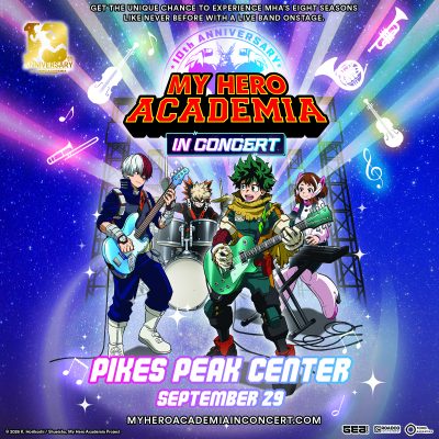 My Hero Academia in Concert presented by Pikes Peak Center for the Performing Arts at Pikes Peak Center for the Performing Arts, Colorado Springs CO