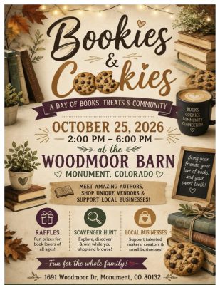 Bookies & Cookies presented by  at Creekside Middle School - Woodmoor Barn, Monument CO