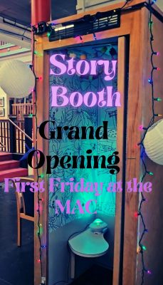 Story Booth Grand Opening at the MAC presented by Creative Alliance Manitou Springs (CRANE) at Manitou Art Center, Manitou Springs CO